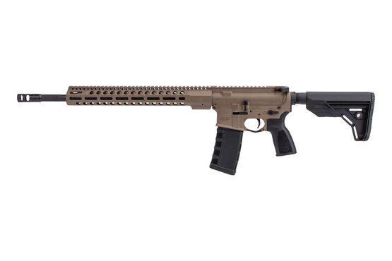 The FN FN15 DMR3 Carbine is a 5.56x45 AR-15 rifle with a black finish.